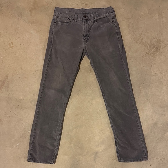 Levi's Other - Gray Levi’s 514 Corduroy Pants